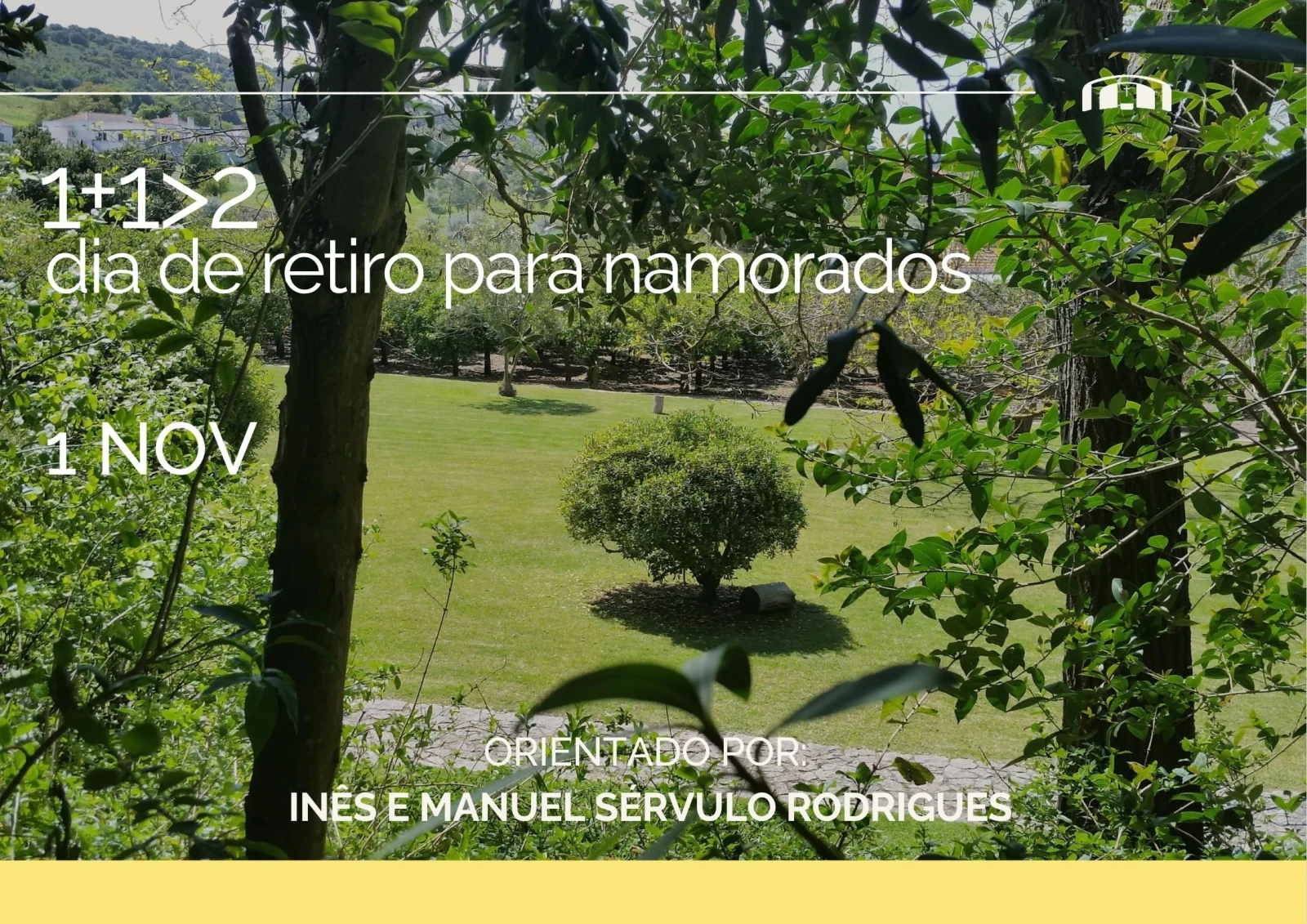 Dia de Retiro para Namorados: 1 1>2