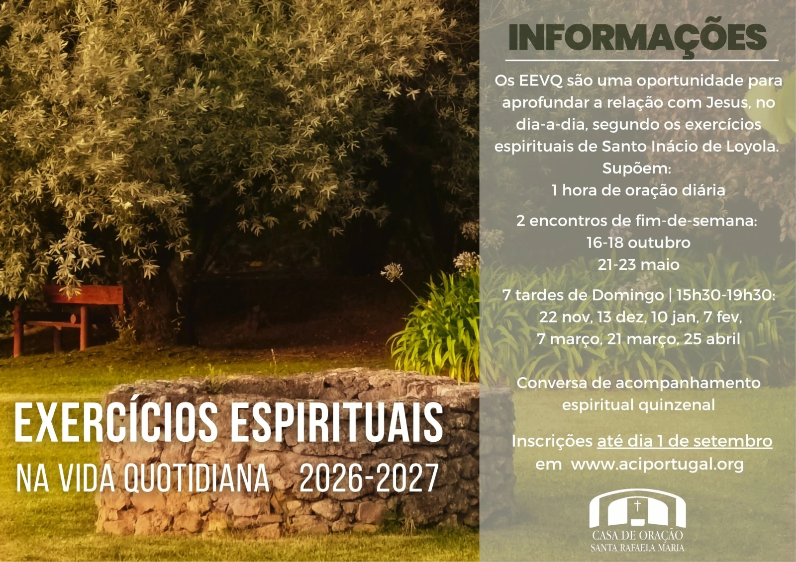 Exercícios Espirituais na vida quotidiana 2026-2027
